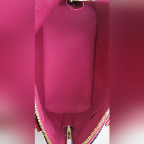 Louis Vuitton pink/red Vernis Alma PM with Lock & Key🔥 - Picture 10 of 12